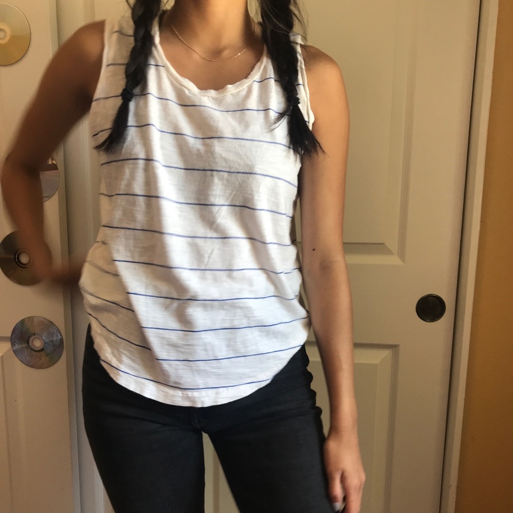 made well striped tank